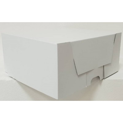 Krabica na tortu VLNITÁ LEPENKA 310x310x150 mm BB 